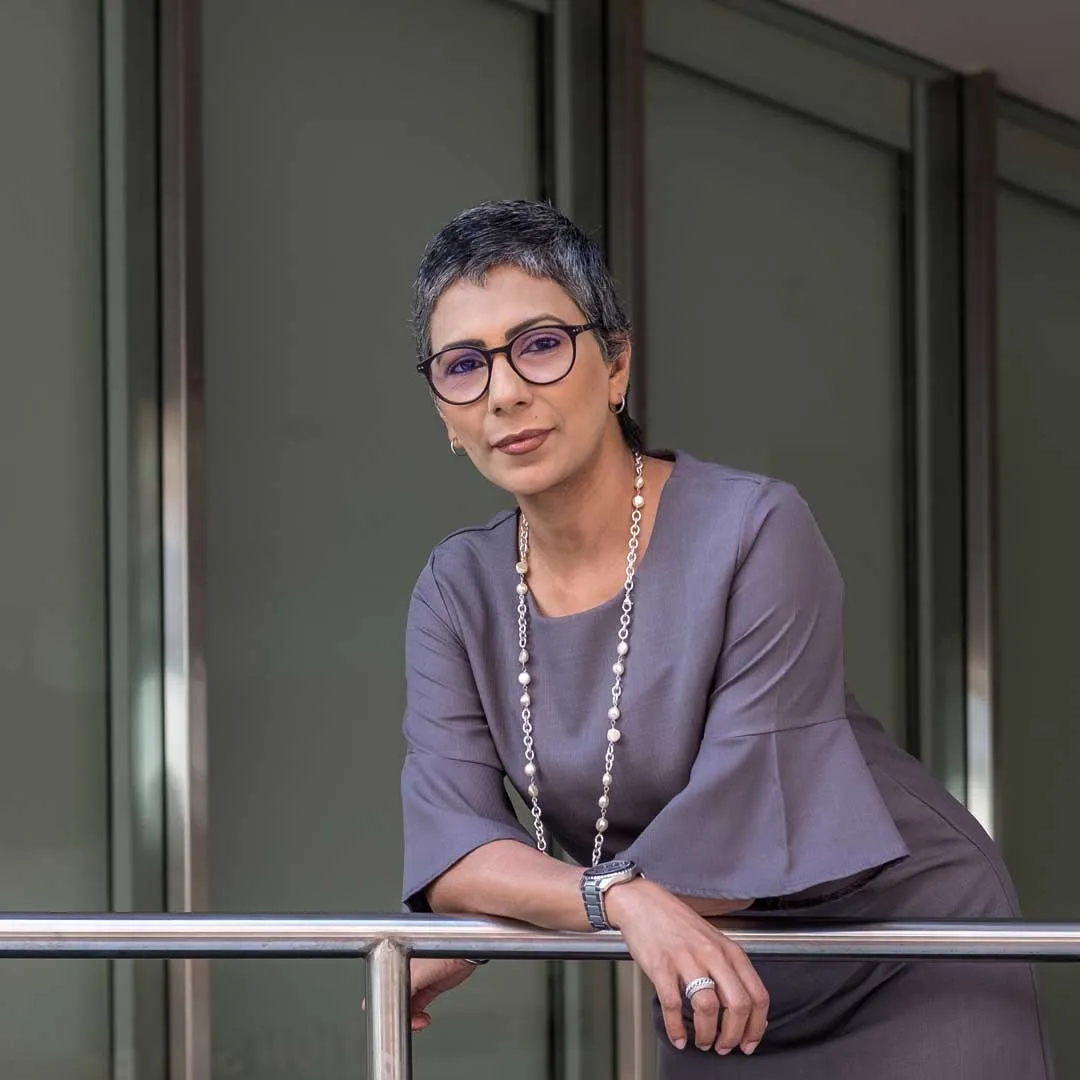 Teacher with glasses